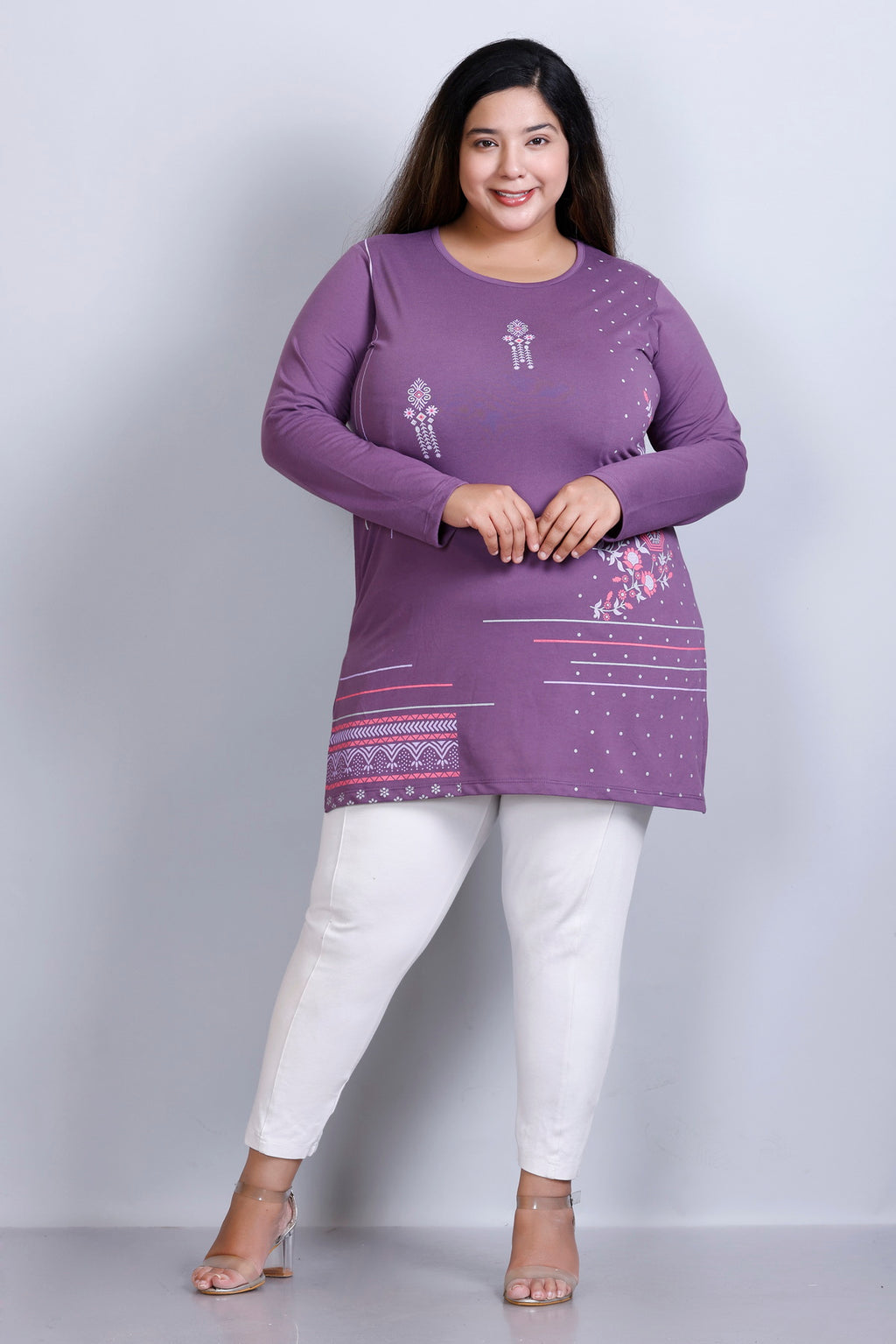 Plus Size Women Tshirt Kurta